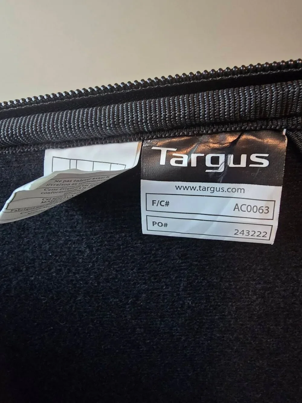Targus Laptop/Tablet Bag Gray